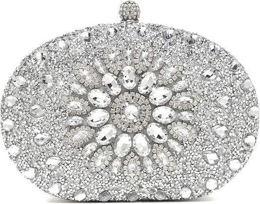 Women's Evening Bags Sparkly Rhinestone Purses