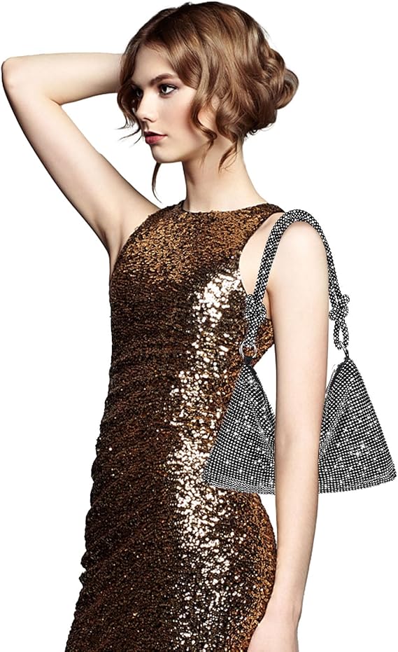 Women Rhinestone Purse Sparkly Evening bag