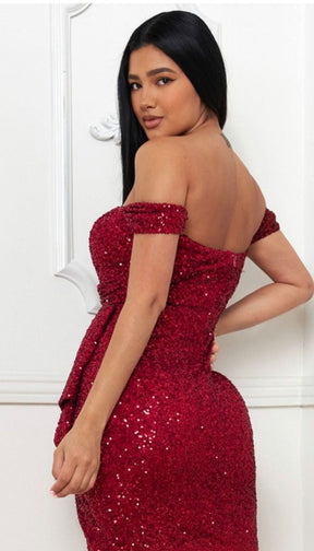 "Sparkling Elegance: The Sequin Sensation Dress