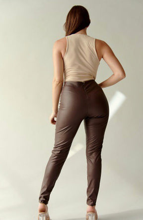 Eliza Faux Leather Pants