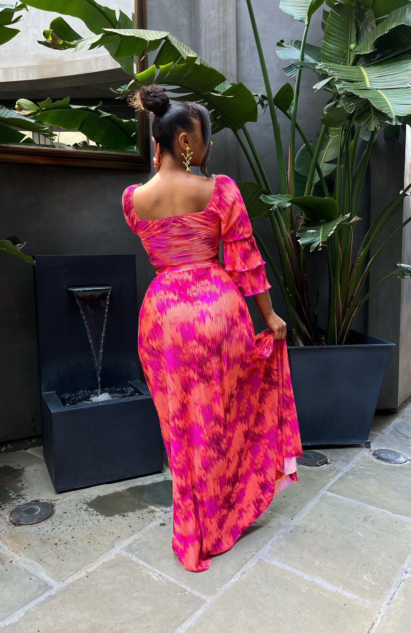 Sunset Serenade Maxi Two Piece