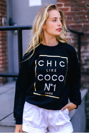 CoCo Graphic Sweater