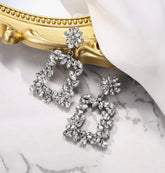 Crystal seed earrings