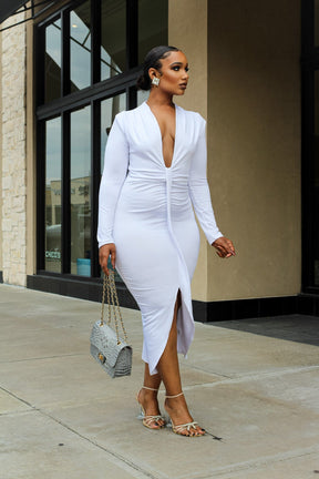 White signature dress